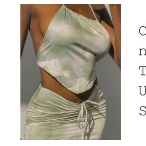 Princess Polly Celebration Scarf Top & Mini Skirt